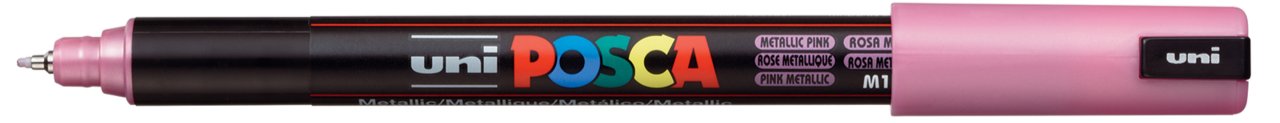 Marķieris UNI Posca PC-1MR, rozā-metālisks (M13)