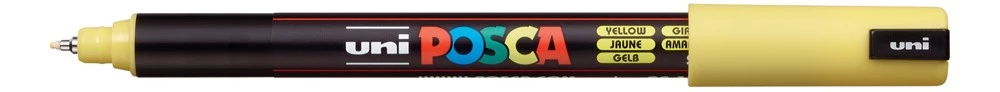 Marker UNI Posca PC-1MR, żółty (2)