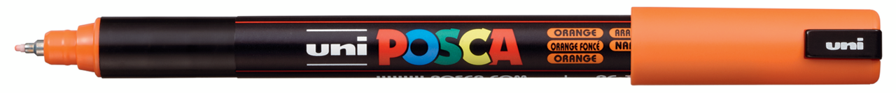 Marķieris UNI Posca PC-1MR, oranžs (4)
