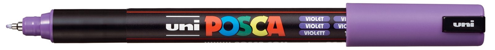 Marķieris UNI Posca PC-1MR, violets (12)