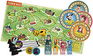 Board game - Gravity Falls. Endless Summer