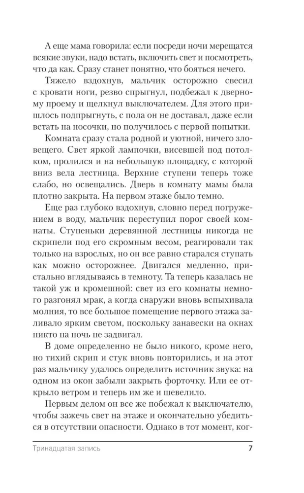 Тринадцатая запись