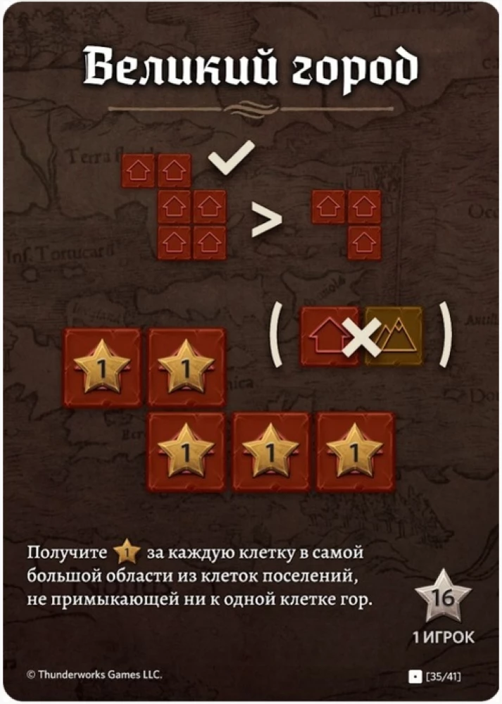 Tabletop Game - Cartographers