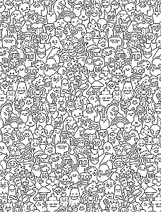 For the Smartest. Anti-Stress Coloring Book