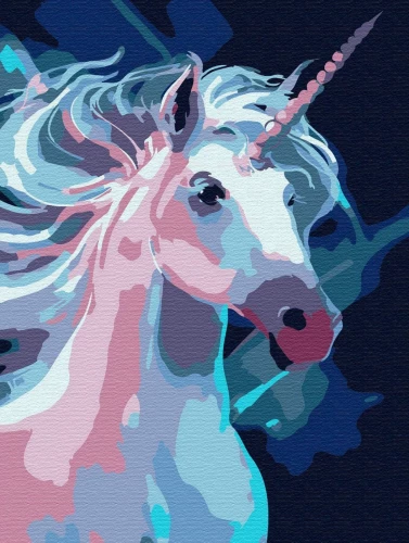 Paint by Numbers - Fairy Unicorn