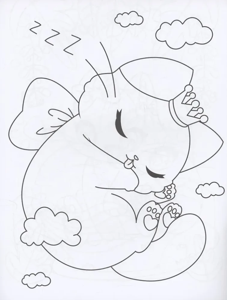 Anime Coloring Pages. Kittens
