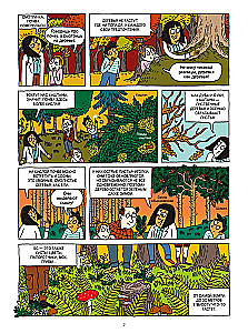 Las i jego mieszkańcy w komiksach