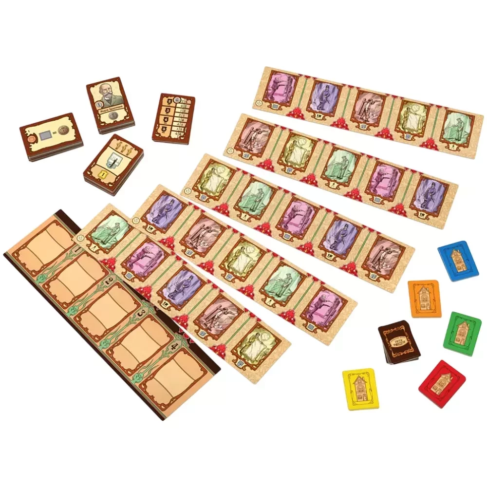 Board Game - Brussels 1893. The Beautiful Era
