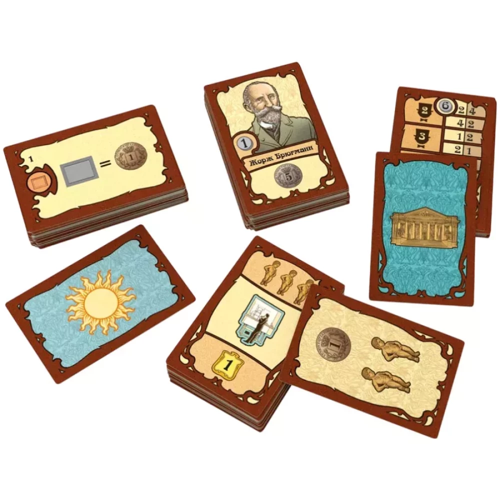 Board Game - Brussels 1893. The Beautiful Era