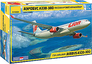 Сборная модель - Пассажирский авиалайнер Аэробус А330-300