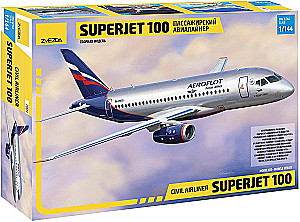 Model zestawowy - Regionalny samolot pasażerski Superjet 100