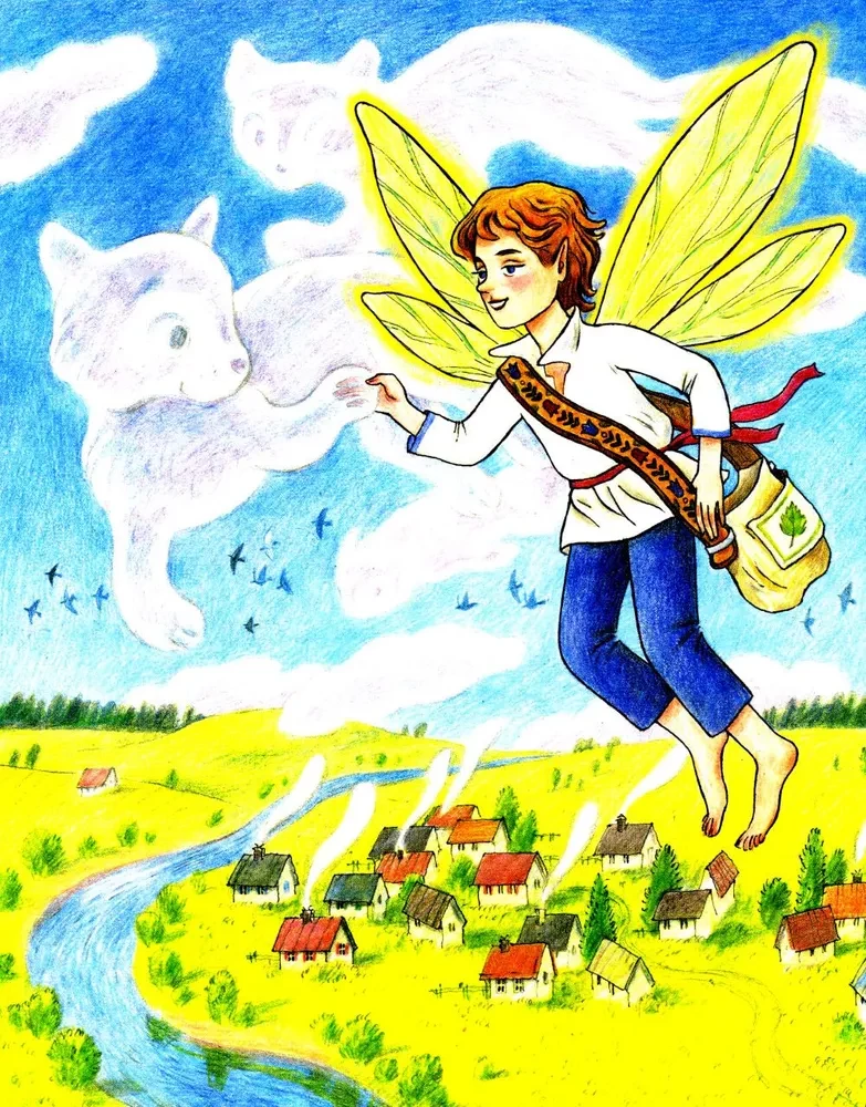 Cornflower, Birch Fairy