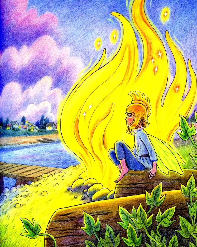 Cornflower, Birch Fairy