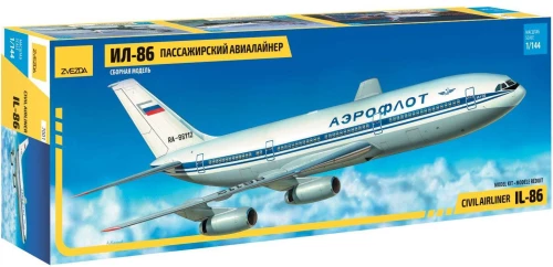 Сборная модель - Пассажирский авиалайнер Ил-86