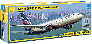 Сборная модель - Пассажирский авиалайнер Боинг 767-300