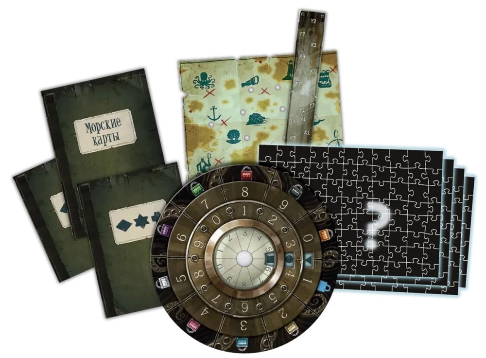 Board Game - Exit: Quest with Puzzles. The Lonely Lighthouse