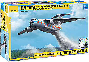 Model zbiorowa - Rosyjski transportowy samolot desantowy Il-76 TD MSW Rosji