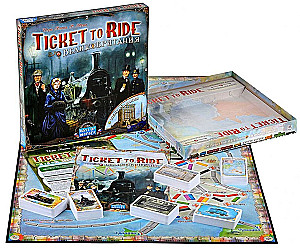 Gra planszowa - Ticket to Ride. Wielka Brytania. Pensylwania (dodatek)