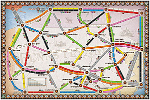 Gra planszowa - Ticket to Ride. Wielka Brytania. Pensylwania (dodatek)