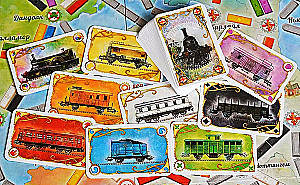 Gra planszowa - Ticket to Ride. Wielka Brytania. Pensylwania (dodatek)