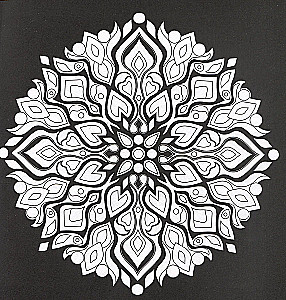 Mandalas. Coloring Book for Stress Relief. Money