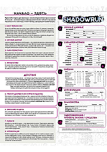 Gra planszowa - Shadowrun. Szósty świat. Zestaw startowy
