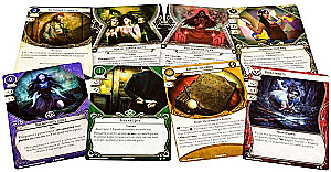 Gra planszowa - Horrory Arkham. Gra karciana. Droga do Carcossy (dodatek)