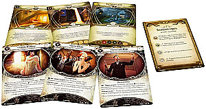 Gra planszowa - Horrory Arkham. Gra karciana. Droga do Carcossy (dodatek)