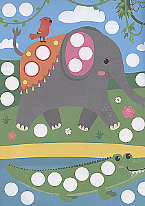 Coloring Book for Large Markers. For the Littlest Ones