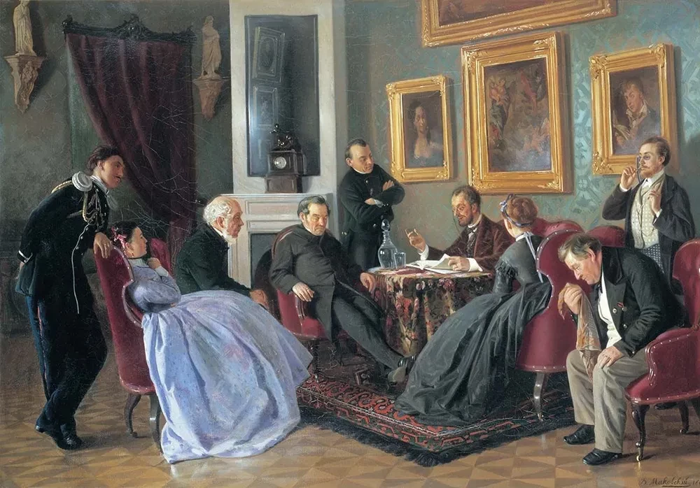 Vladimir Makovsky. Best Paintings