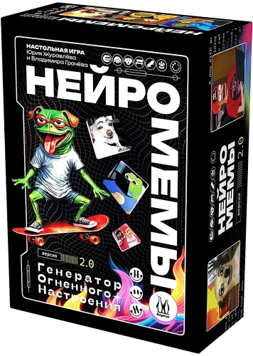 Tabletop game - Neuromemes 2.0. Fire Mood Generator