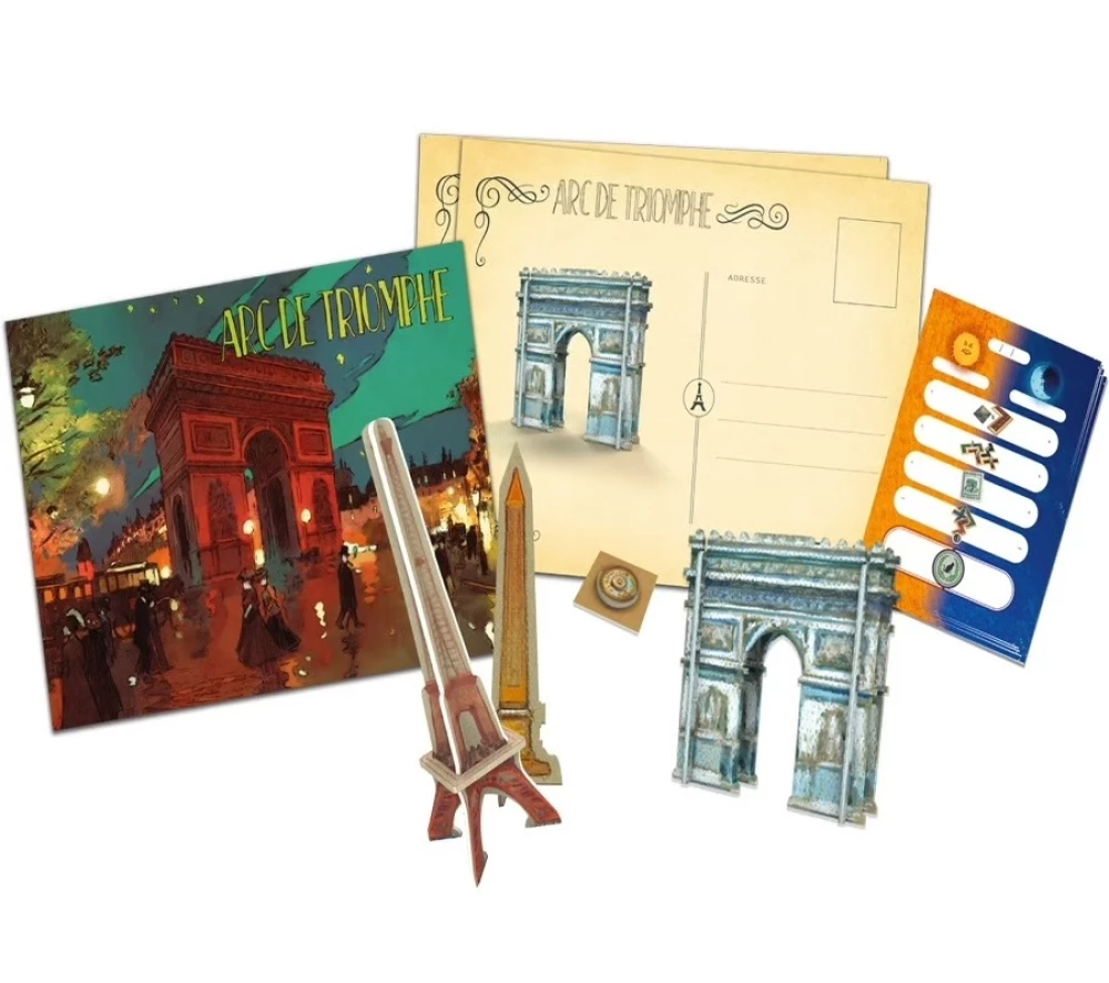 Board Game - Paris. Eiffel (Expansion)