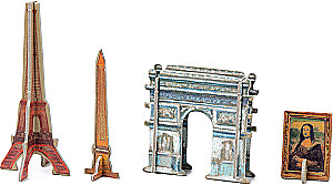 Board Game - Paris. Eiffel (Expansion)