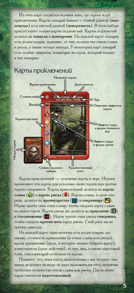 Board Game - Dungeon. Fury of the Goddess of Snakes