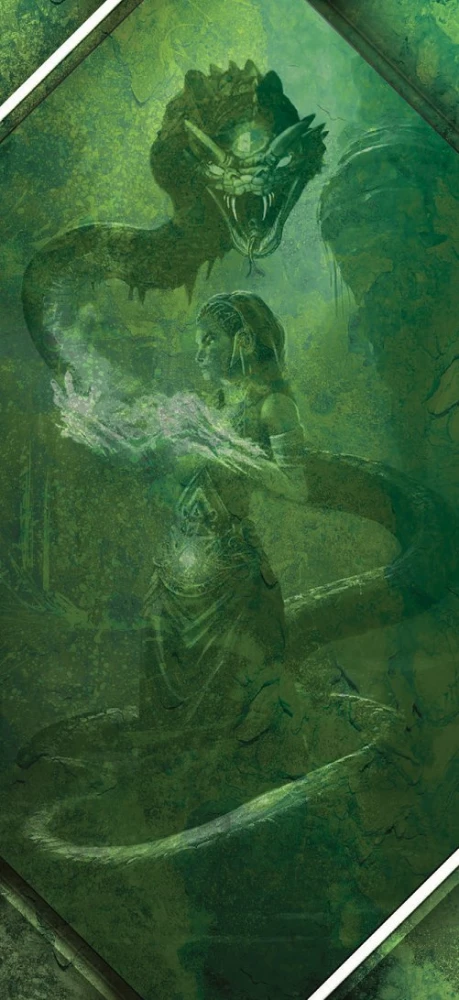 Board Game - Dungeon. Fury of the Goddess of Snakes