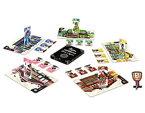 Board Game - Petal Path. Evening in Kyoto