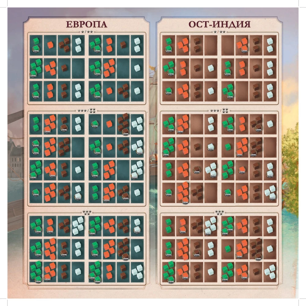 Настольная игра - Ост-Индская компания