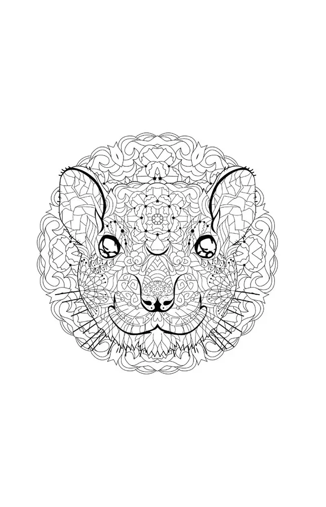 China. The Path to the Celestials. Stress Relief Coloring Book