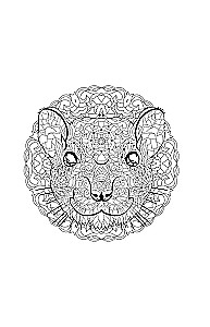 China. The Path to the Celestials. Stress Relief Coloring Book