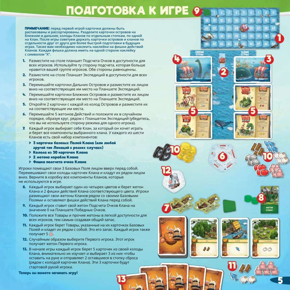 Board game - Settlers: Northern Empires