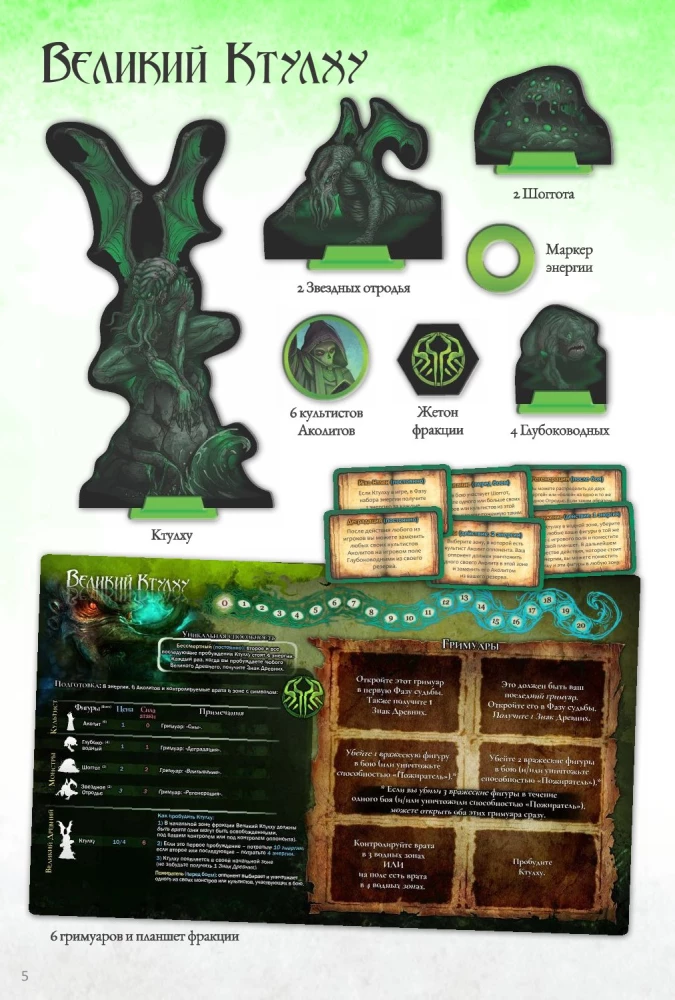 Gra planszowa - Wojny Cthulhu. Pojedynek