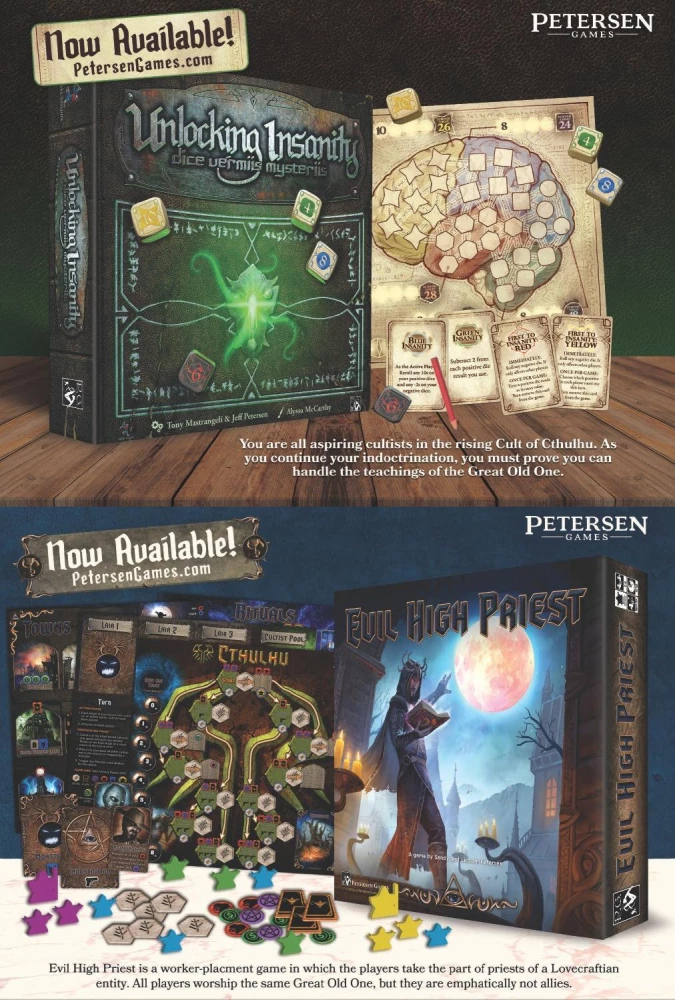 Gra planszowa - Wojny Cthulhu. Pojedynek