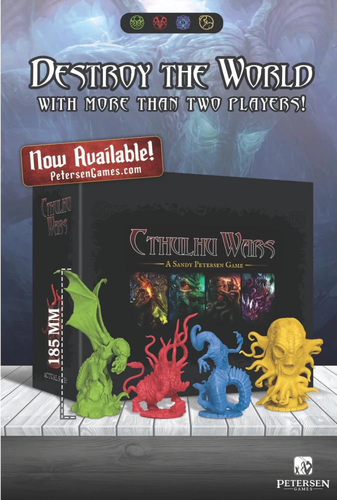 Gra planszowa - Wojny Cthulhu. Pojedynek