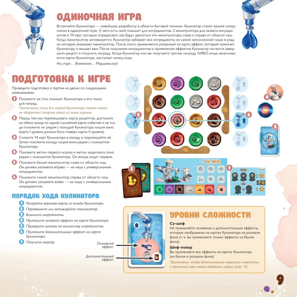 Gra planszowa - Bitwa deserów. Konkurs cukierników