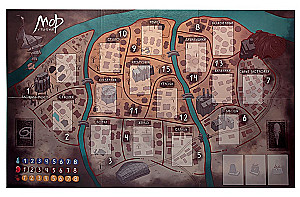 Brettspiel - Pest. Utopie