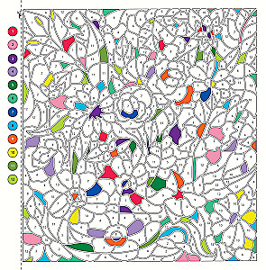 Color Symphony. Color with Stickers, by Numbers, by Pixels, Connect the Dots