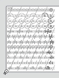Handwriting for Left-Handers. Russian Language