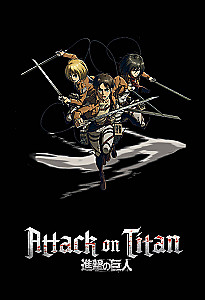 Блокнот А5 в точку. Attack on Titan. Эрен, Армин и Микаса