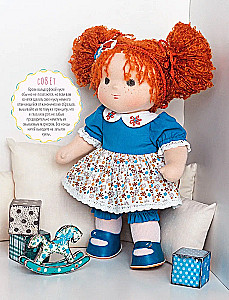 Children's Textile Doll in Waldorf Style