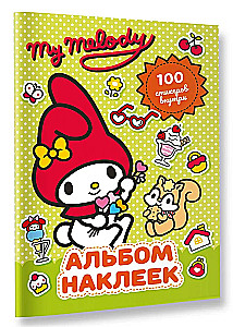 My Melody. Альбом наклеек (зелёный)